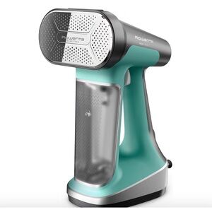 Rowenta Turquoise and Silver Garment Steamer